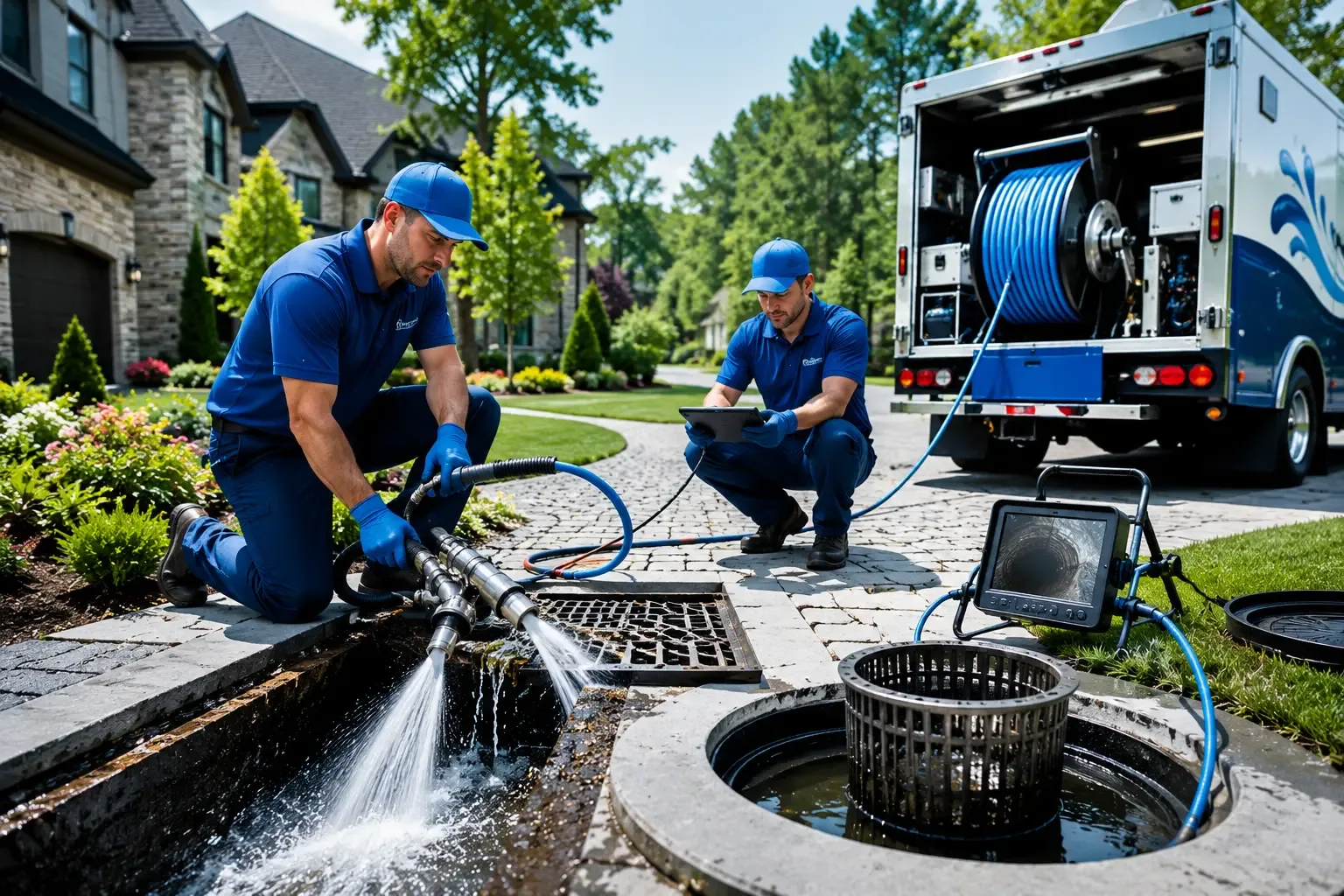 Local outdoor drain cleaning professionals in Manchester Center, VT